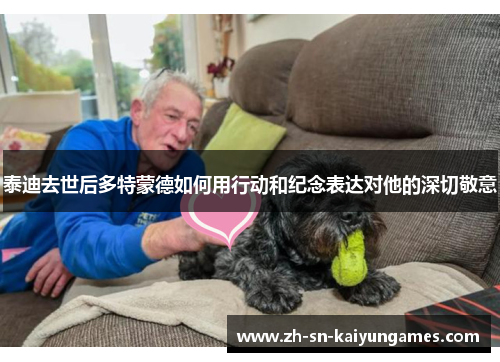 泰迪去世后多特蒙德如何用行动和纪念表达对他的深切敬意